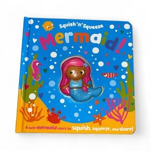 Squish n Squeeze Mermaid - Board book By Hainsby, Christie BABY TODDLER VG